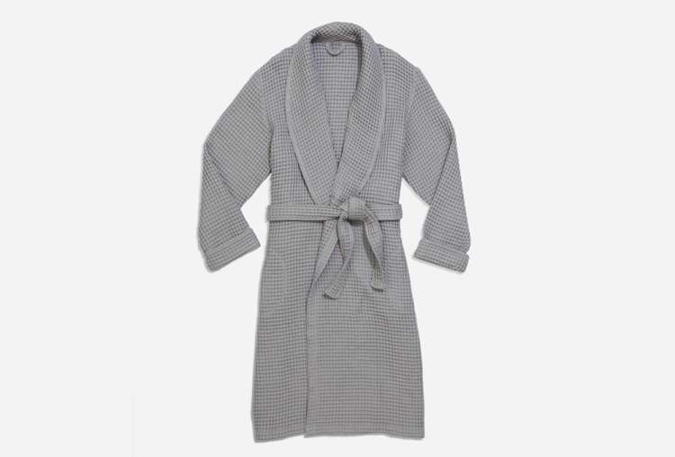 a luxury bathrobe is a thoughtful retirement gift