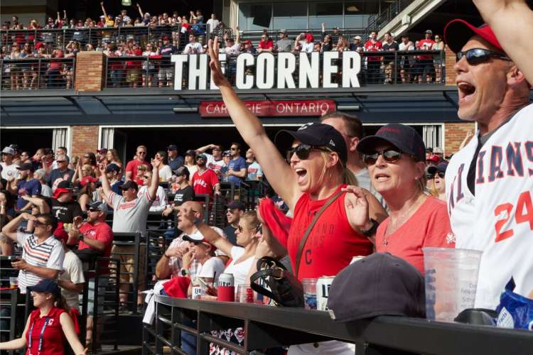 attend a baseball game for a fun date idea in cleveland