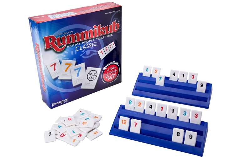 Rummikub is a fun game that makes a great family gift idea.