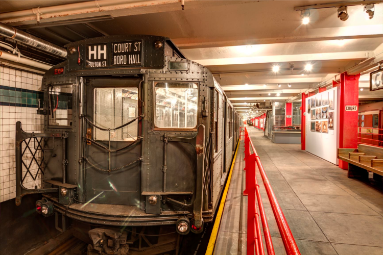 the New York Transit Museum is a fun thing to do in nyc