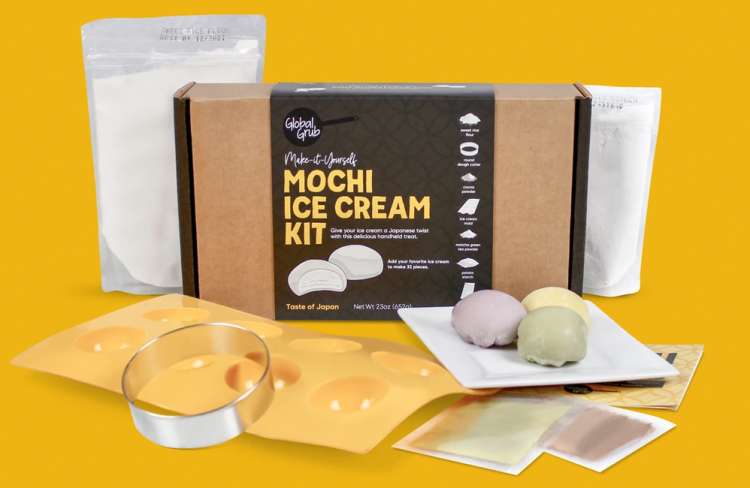 a mochi ice cream making kit is a fun last minute christmas gift