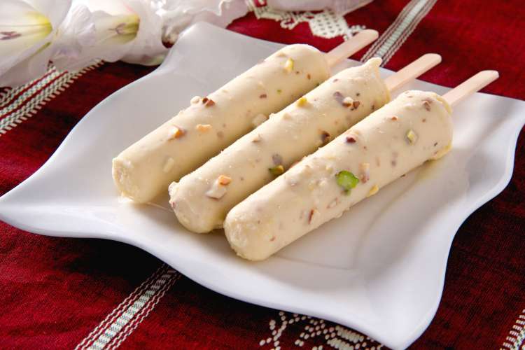 Desserts such as kulfi ice cream are a common Indian food