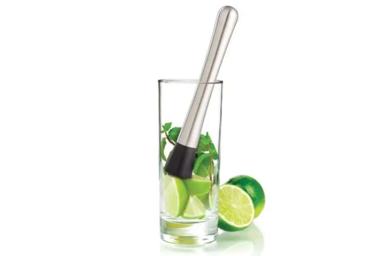 Harold Import Co. Stainless Steel Muddler is a great gift for bartenders