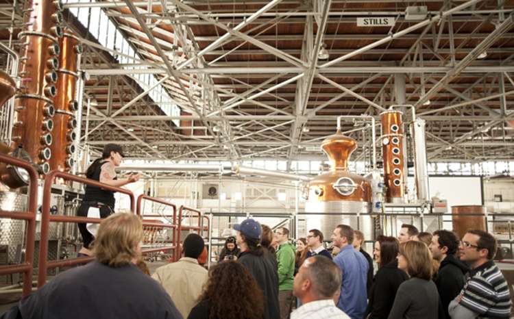 st. george's distillery tour is one of the top california food tours