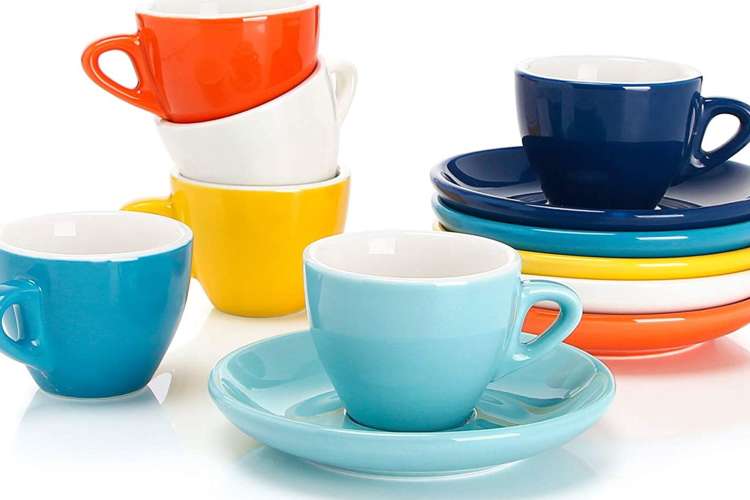 Espresso cups are a great gift for a mother-in-law who loves coffee.