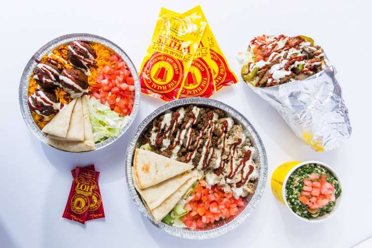 combo platters fom the halal guys are a must-try nyc food