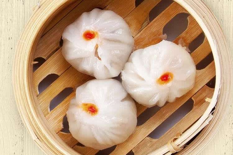 Dumplings from 456 New Shanghai in Chinatown, NYC