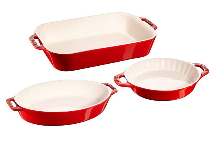 Staub 3-Pc Mixed Baking Dish Set