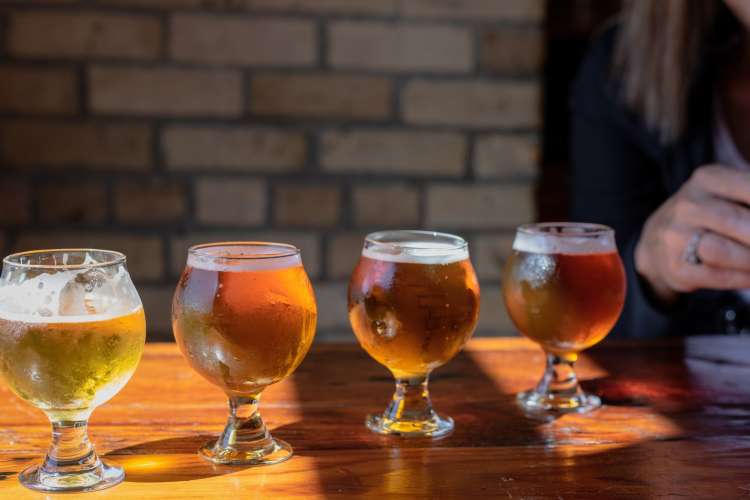 Brewery tours are great date ideas in Calgary for beer lovers.