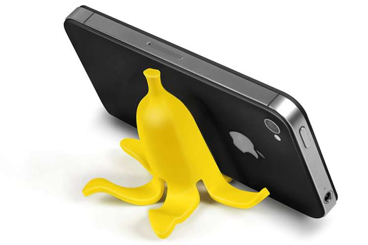 a banana phone stand is a cute gift under $25