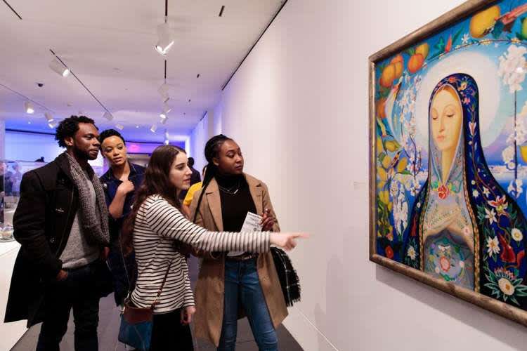 friends at the brooklyn museum