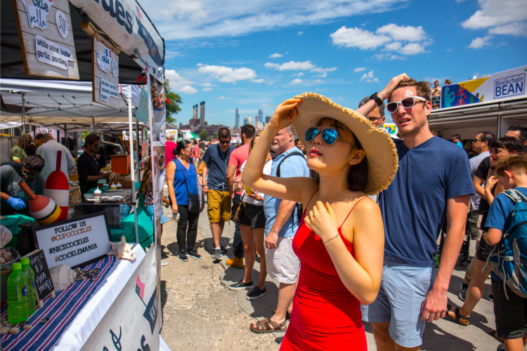 smorgasburg williamsburg is a fun thing to do in nyc