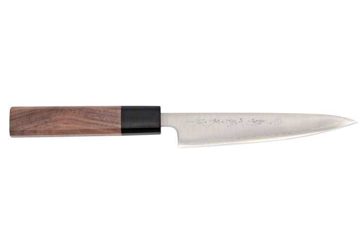 the kikuichi GW series ginsan sanmai petty is one of the best japanese knives