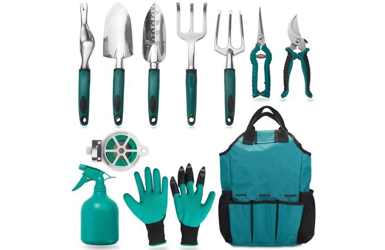 gardening set with tools