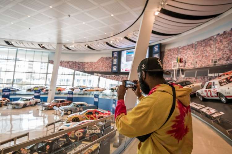 Nothing beats a trip to the NASCAR Hall of Fame for a team building activity in Charlotte.