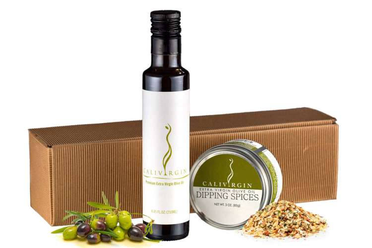 olive oil dipping spice set