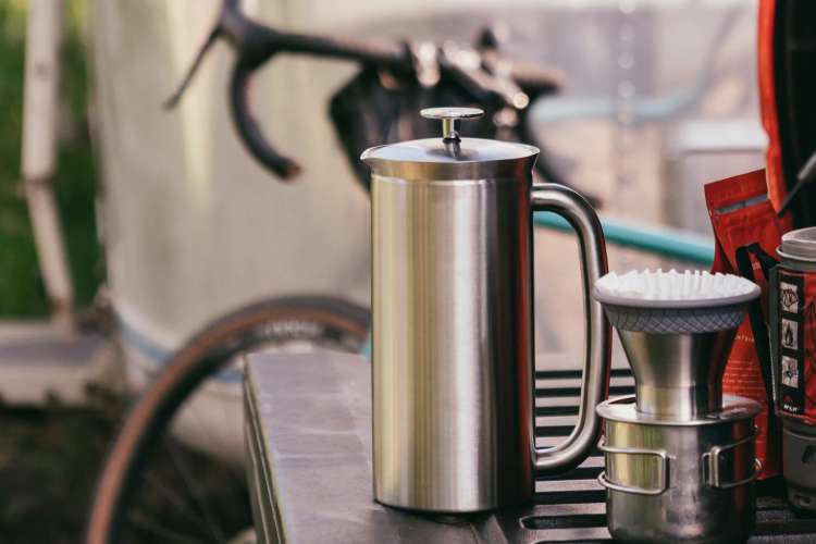 Espro's Stainless Steel Travel French Press