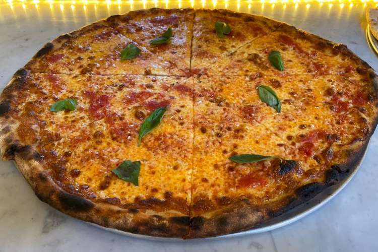 F & F Pizzeria serves some of the best pizza in Brooklyn.