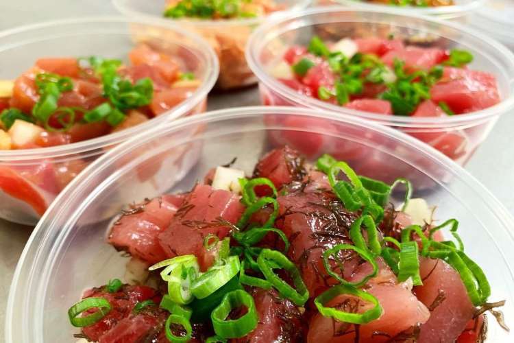 the poke bowls at it's raw are a must-try san diego food