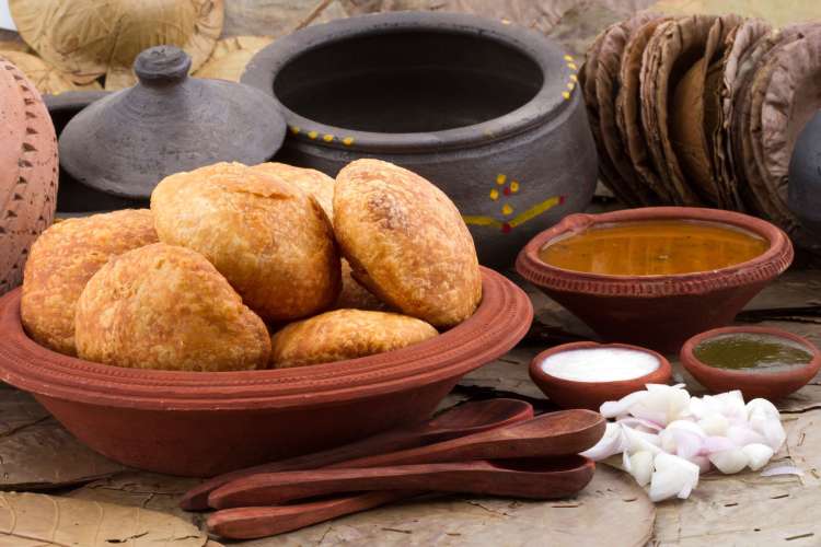 plump, fried Indian bread called kachori