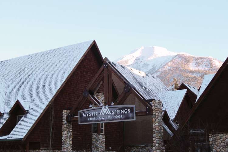 Hot springs are a relaxing date idea in Calgary.