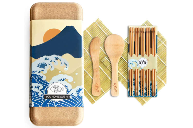 the AYA Eco Sushi Making Kit is one of the best sushi making kits