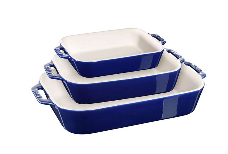 Staub 3-Pc Rectangular Baking Dish Set