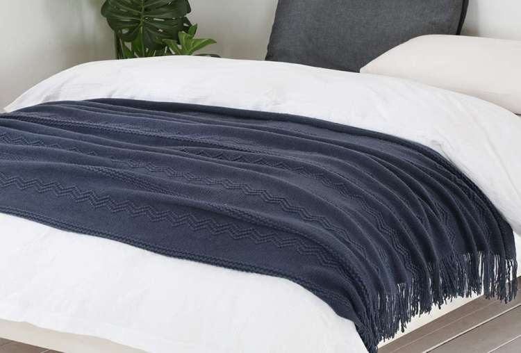 soft knit throw blanket