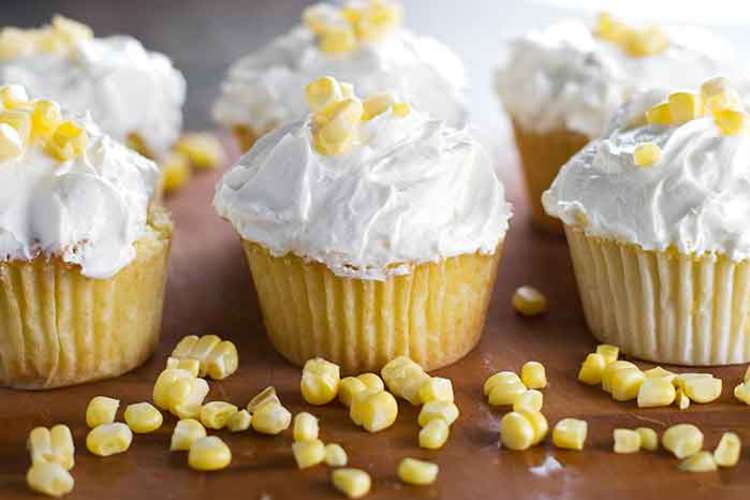 corn cupcakes