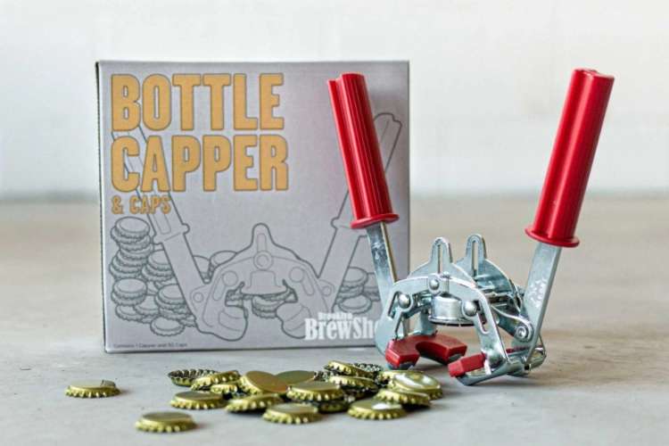 Brooklyn Brew Shop Bottle Capper and Capper Set