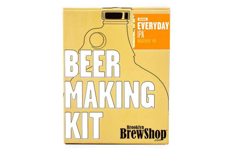 the Brooklyn Brew Shop New England IPA Beer Making Kit is a fun cooking gift for men