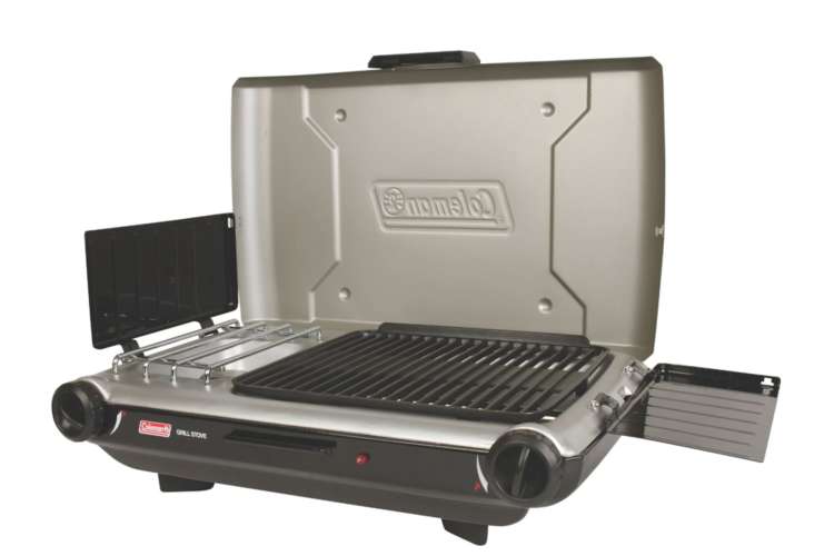 Coleman Deluxe Table Top Propane 2-in-1 Grill & Stove