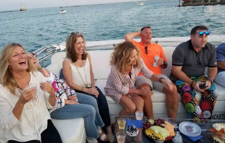 hop aboard a booze cruise for a fun birthday idea