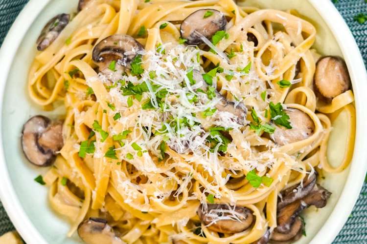 vegan mushroom sauce is an umami rich vegan pasta sauce