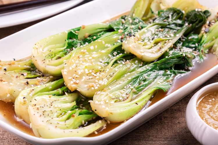 bok choy stir fry is a simple and healthy keto lunch idea