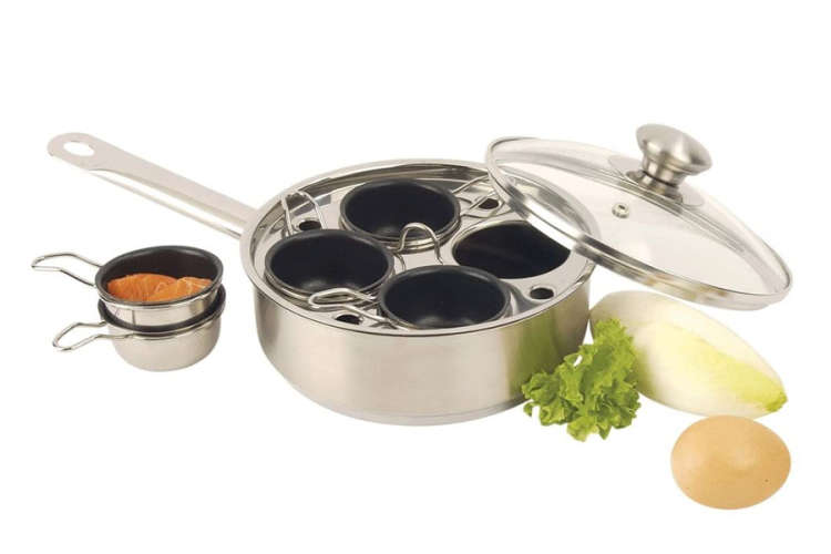 Demeyere Resto Stainless Steel Egg Poacher Set