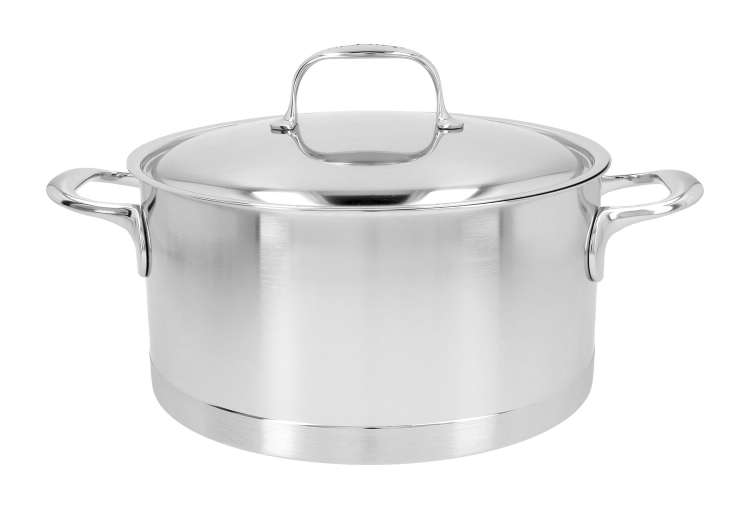 Wholesale Stainless Steel Saucepan Sauce Pan with Pour Spout & Glass Lid  with Strainer Manufacturer and Factory