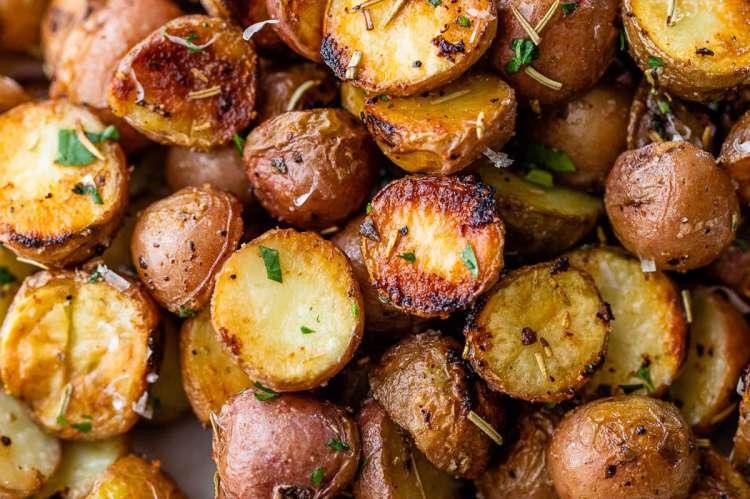 grilled potatoes are an easy bbq side dish