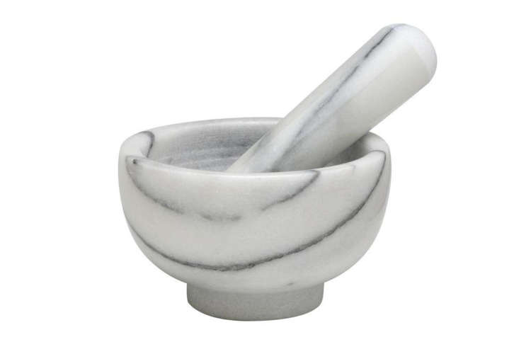 Harold Import Co. Marble Mortar and Pestle