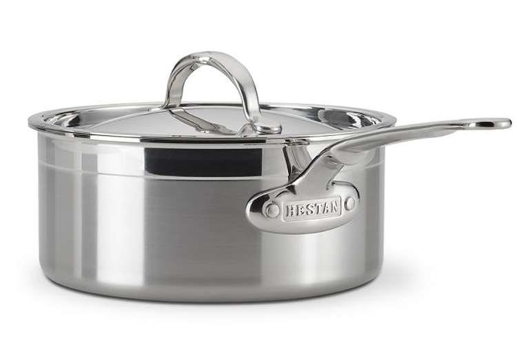 the Hestan ProBond Stainless Steel Saucepan, 3 Qt is one of the best saucepans