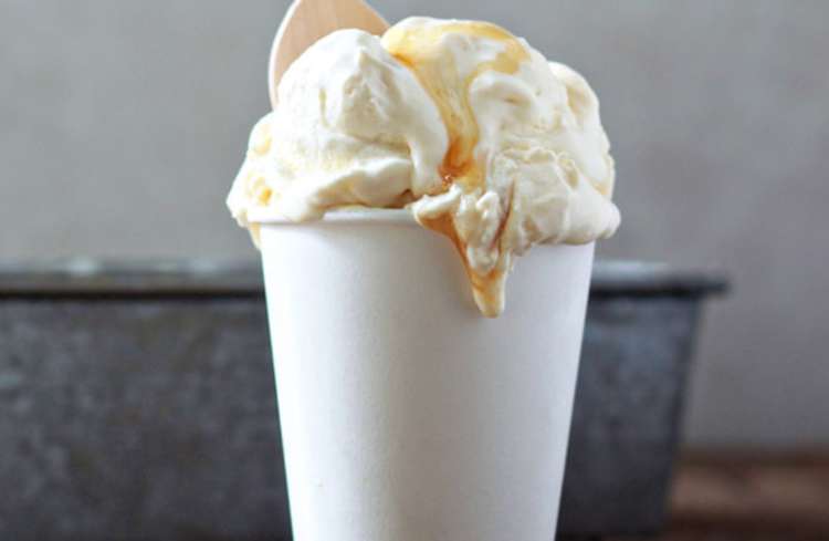 Sea Salt Honey Ice Cream