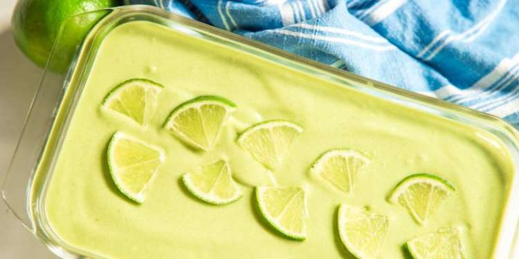 Tropical Avocado Ice Cream