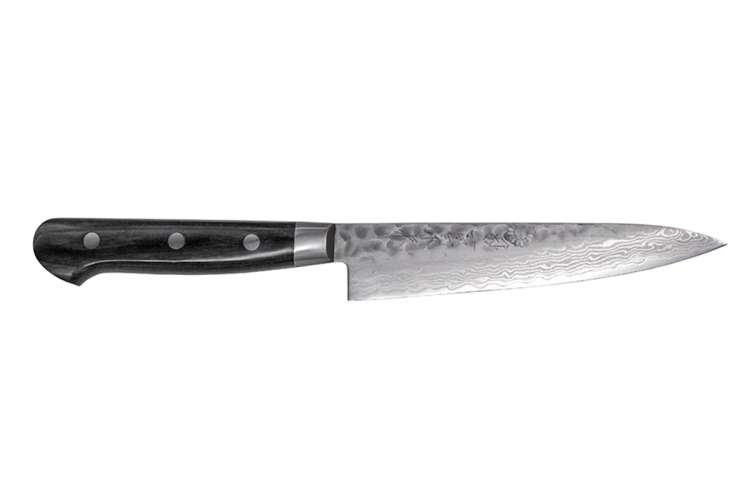 Kikuichi Elite Warikomi Damascus Tsuchime Petty Knife