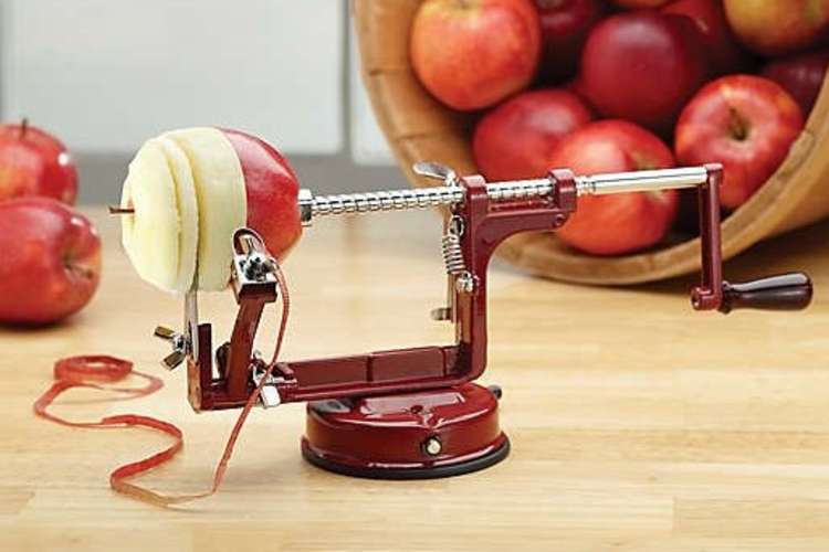 the Mrs. Anderson's Apple Peeling Machine is one of the best pie making tools