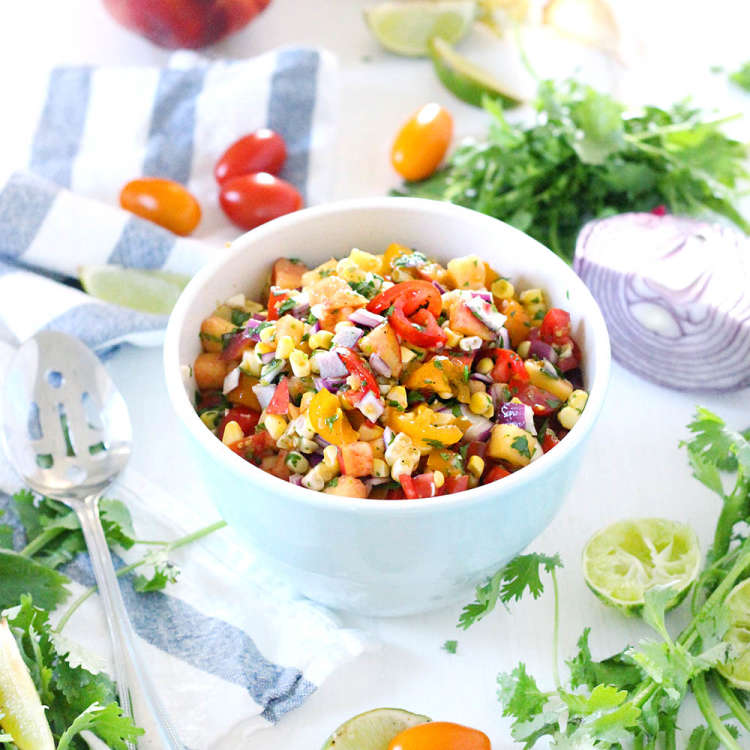 peach salsa