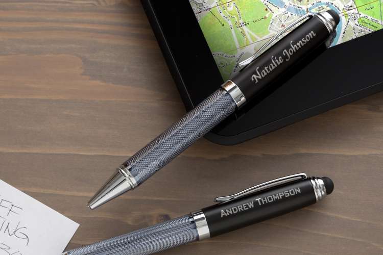 a personalized pen is a great gift for new employees