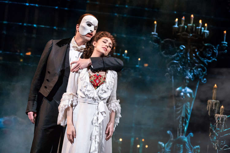 the actors on broadway's the phantom of the opera