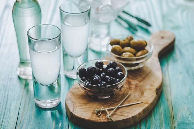 Ouzo is a famous Greek beverage.