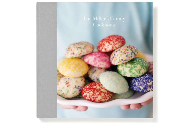 A personalized family cookbook is a wonderful Christmas gift for dads who cook.