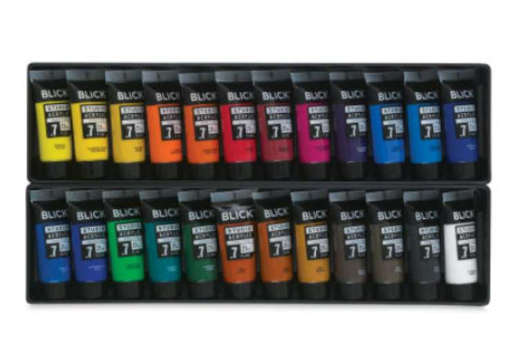 Blick acrylic paints set